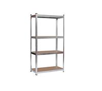 Linea Garden Friend Scaffale 4 ripiani metallo e MDF Misure: H 160 L 120 P 40 cm