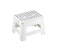 Linea Garden Friend SGABELLO PIEGHEVOLE CLIC-CLAC BIANCO