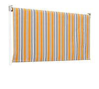 Garden Friend Tenda Da sole A Caduta rullo in alluminio telo in poliestere misure 250x150 cm riga gialla yellow