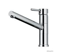 Linea Glacier 1, Miscelatore Monocomando Color Acciaio, Alta Pressione