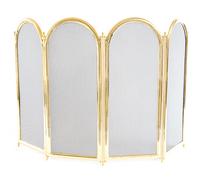 LINEA GOLDY CRUCCOLINI PARASCINTILLE in ottone 3/4 ante varie misure per camino