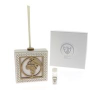 Linea GRECA Profumatore resina e legno con MONDO 11 cm BOMBONIERA 11TP