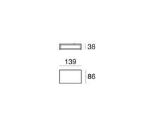 Linea Light Applique a LED Box W2 bi-emissione, L 13,9 cm, nero, 2700 K Linea Light