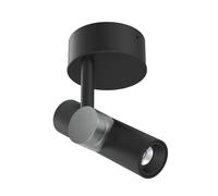 Linea Light Faretto da soffitto LED Oca, nero, alluminio, 2.700 K Linea Light