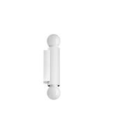 Linea Light Lampada da parete Birba W2 biemissione 2xE27 bianco - 9445