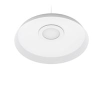 Linea Light Lampada LED a sospensione Miguel, bianco, alluminio, 2.700 K Linea Light