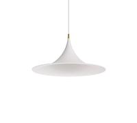 Linea Light Morgana Lampadario Ø47 Bianco/ Oro Spazzolato