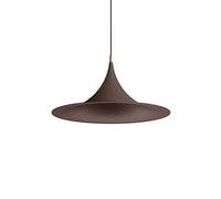 Linea Light Morgana Lampadario Ø47 Marrone scuro/Oro Spazzolato