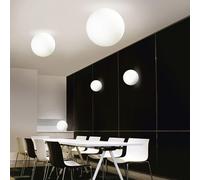 Linea Light Oh S Lampada Da Soffitto Moderna Bianca E27 Ø 28/38/55 cm IP20 230V