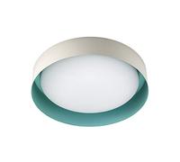 Linea Light Plafoniera Crew_2 LED 22W Ø 40.2 cm-Sablè/Verde