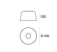 Linea Light Plafoniera LED Delfi_S, bianco, Ø 45 cm, metallo Linea Light