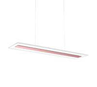 Linea Light Sospensione LED Antille, vetro, rettangolare, rame 8938
