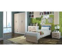 LINEA MODERN KIT LETTO MATRIMONIALE CM. 171X200X98H OLMO