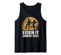 Linea musicale in stile country Kickin It Dancing Vibes Canotta