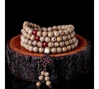Linea Naturale Bodhi Perle 108pcs Preghiera Mala Bracciale Buddhismo Rosario (Lunghezza: 90 cm 35.4in)