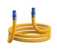 Linea ondulata di rinforzo del metallo Costruzione flessibile della lega di alluminio Tubo flessibile Tubo resistente ad alta pressione Tubo adatto a sistemi di cottura