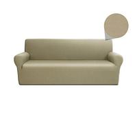 Linea oro Copridivano Elasticizzato, Copridivano 3 Posti Crema