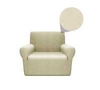 Linea oro Copridivano Salva Divano -, Copridivano Elasticizzato, Copripoltrona, Salvadivano, Coprisofà, Copridivano Compact Gold Sagomato Bianco Antico 1 Posto