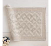 Linea oro Tappeto Sardo in Puro Cotone Labirint Lino cm 50x80