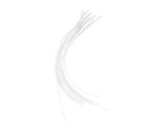 Linea Pesca a Mosca 50LB Bianca con Loops e Connettore Intrecciato - Filo Resistente Professionale per Pesca Sportiva Mosca Accessorio da Pesca Mosca 30LB/50LB