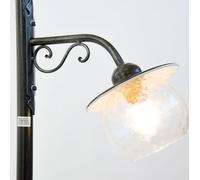 LINEA PIATTO CRUCCOLINI LAMPIONE con piatto smaltato 1 luce su piantana 120 cm