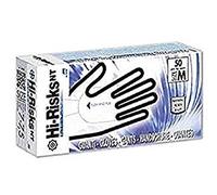 Linea Premium EHNB/ L Guanto Nitrile, Nero Hi Risks, Powderfree, L