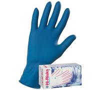 Linea Premium EHRP / XL Guanto Latex, Blu Hi Risks, Powderfree, XL