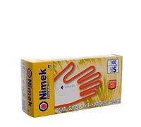 Linea Premium ESNO/ S Guanto Nitrile, Arancione Nimek, Powderfree, S