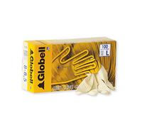 Linea Premium GLOB/ S Guanto Latex, Globell, Taglia S, 100 Pezzi
