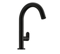 Linea Sottile 2 Serie 2 Rubinetteria Lavabo, Nero Opaco, Alta Pressione