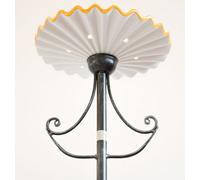 LINEA VULCANO CRUCCOLINI LAMPADA DA TERRA in ferro e ceramica su piantana 180 cm