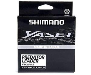Linea Yasei Fluoro Leader 10 m 0,90 mm 40,19 kg Grigio