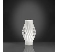 Linea Zero d32l/W, Helios, plastica, White, 19 x 19 x 32 cm