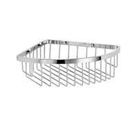 Lineabeta - Cestino portaoggetti Doccia angolare Filo L.19 cm in Acciaio Lucido