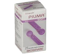 LineaD® Piuma Soft Lancette Sterili 30G 25 pz Lancette