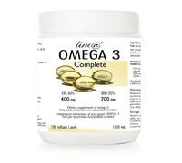 LineadietOMEGA 3 Complete | EPA 400mg + DHA 200mg per PERLA! 180 180