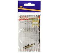 Lineaeffe Ami da Pesca Legati con Filo Fluorocarbon Trout Hooks Amo 6 0.20 mm 2 m Amo Trota Lago Mare Surfcasting