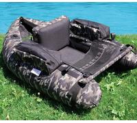 Lineaeffe Belly Boat Camou Camouflage Gommone da Pesca Multicolore Con Pomp