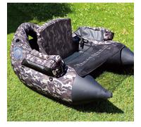 LINEAEFFE Belly Boat XXL Camou Camouflage Per Gommone Da Pesca Con Pomp