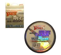 Lineaeffe Filo da Pesca Take Akashi Fluorocarbon Ultraclear 0.30 mm 50 m Fluorocarbon Ideale per Tutte Le Tecniche di Pesca Spinning Surfcasting Trota Bolognese Lago Invisibile in Acqua Resistente al