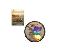 Lineaeffe Filo da Pesca Take Akashi Fluorocarbon Ultraclear 0.40 mm 50 m Fluorocarbon Ideale per Tutte Le Tecniche di Pesca Spinning Surfcasting Trota Bolognese Lago Invisibile in Acqua Resistente al