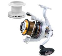 Lineaeffe Mulinello da Pesca Cast Maxx 5000 per Pesca a Fondo Surfcasting Beach Ledgering da Lancio con Babina Grande Che Permette la Fuoriuscita Fluida del Filo per Raggiungere Distanze Maggiori