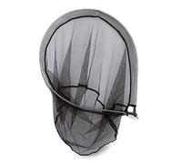 Lineaeffe Testa di Guadino da Pesca Testa Guadino con Rete Nera 40 x 50 40 cm per Mare Fiume Trota Lago Filettatura Universale