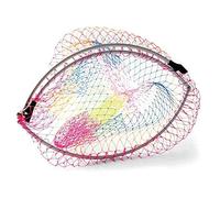 Lineaeffe Testa di Guadino da Pesca Testa Guadino Pieghevole Multicolor D. 50 cm per Mare Fiume Trota Lago Filettatura Universale