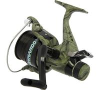 Lineaeffe - Vigor Commando - Mulinello Mimetico per Carp-Fishing - Misura: 60 - Con Frizione Affidabile - 2 Bobine in Grafite e Sistema a Bobina Libera