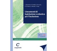 Lineamenti di legislazione scolastica per l'inclusione - Buscema Luca, Car...