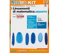 LINEAMENTI DI MATEMATICA.AZZURRO 2ED. - VOLUME 5 CON TUTOR (LDM) (9788808709257) - Libro Scolastico + Kit Scuola con Copertine Rebillo