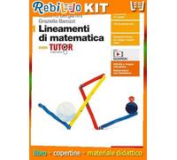 LINEAMENTI DI MATEMATICA - VOLUME 1 CON TUTOR (LDM) (9788808939852) - Libro Scolastico + Kit Scuola con Copertine Rebillo