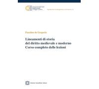 Lineamenti di storia del diritto medievale e moderno