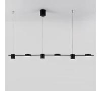 Linear LED Pendant Lighting for Kitchen Island Black Dimmable Long Strip Chandelier Dining Room Billiard Table Vintage Gold Minimalist Hanging Lamp Farmhouse RES
